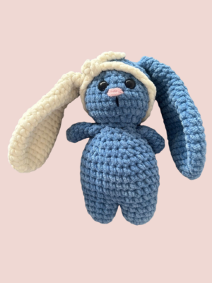 Lapin bleu / blanc