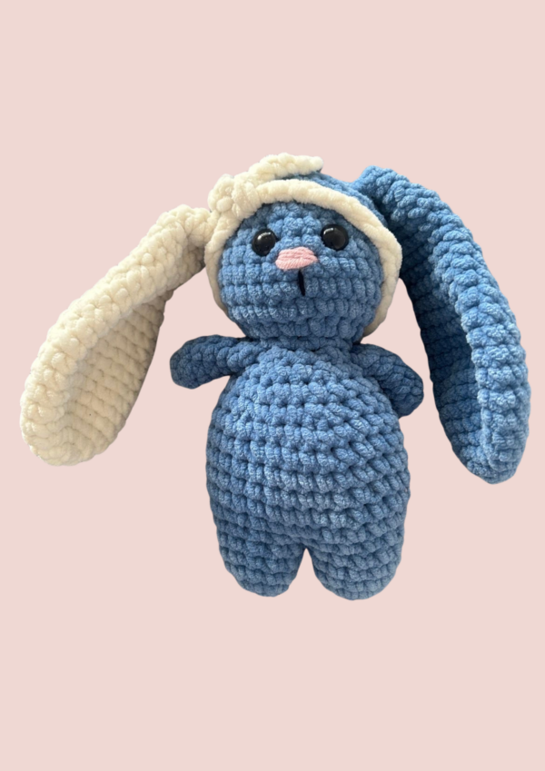 Lapin bleu / blanc